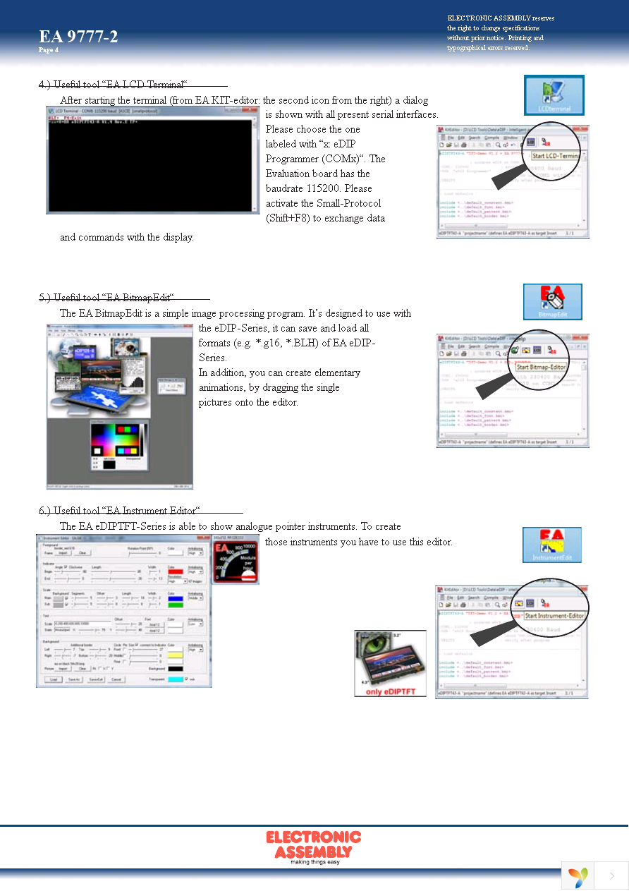 EA EVALEDIP160B Page 4